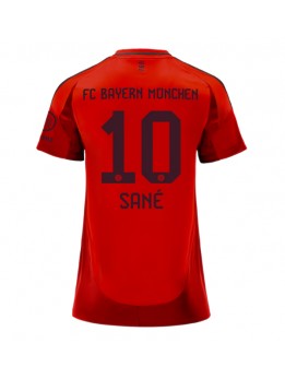 Bayern Munich Leroy Sane #10 Heimtrikot für Frauen 2024-25 Kurzarm